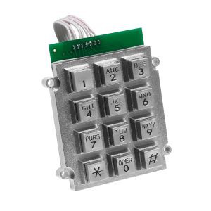 Masszív fém billentyűzet 12-kulccsal JR-KP-02