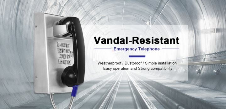 J&R Technology Export Vandal{0}}Resistant Emergency Telefon Franciaországba